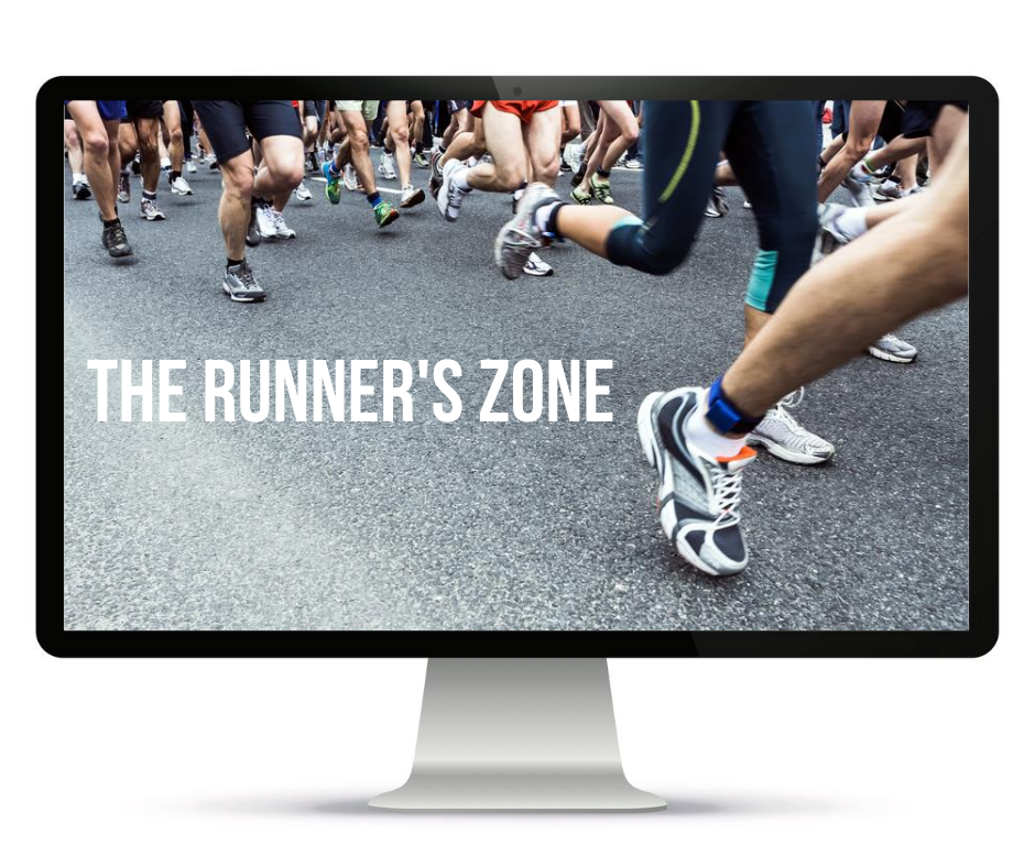 The Runner’s Zone membership shown on a computer screen